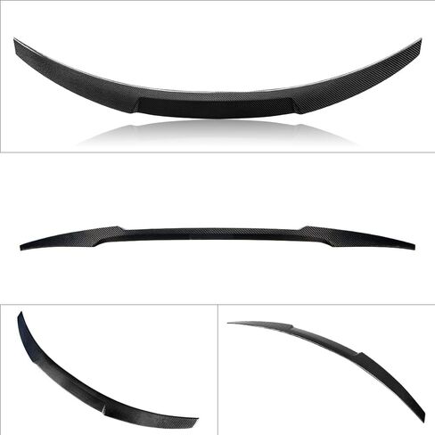 Real Carbon Fiber Spoiler Compatible with Tesla Model S Trunk Spoiler 2012-2024 (DN Type) in Saudi Arabia