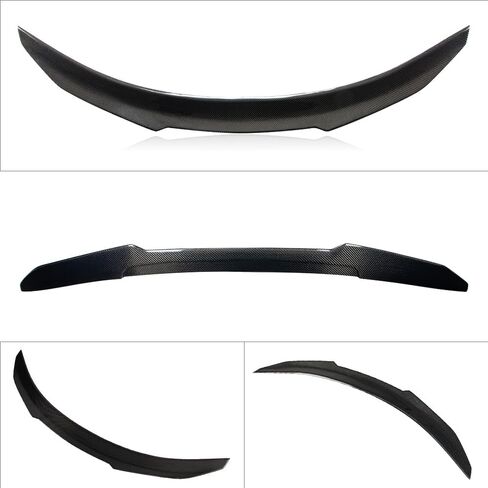 Real Carbon Fiber Spoiler Compatible with Tesla Model S Trunk Spoiler 2012-2024 (DN Type) in Saudi Arabia