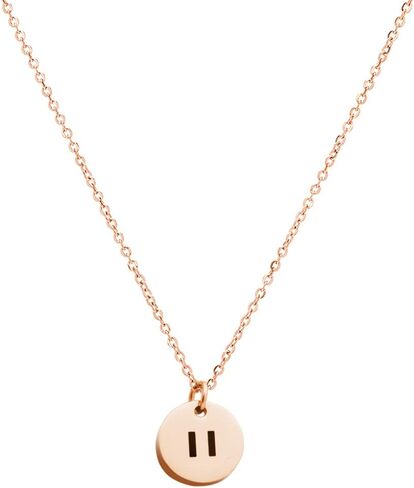 Pause Necklace for Women Yoga Jewelry Stainless Steel Pause Dainty Necklace Wanderlust Necklace Zen Necklace in Saudi Arabia