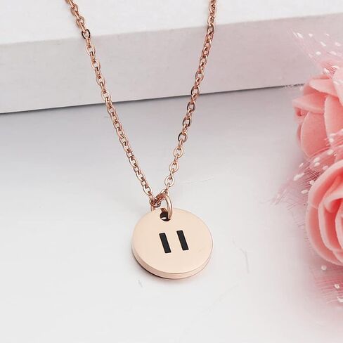 Pause Necklace for Women Yoga Jewelry Stainless Steel Pause Dainty Necklace Wanderlust Necklace Zen Necklace in Saudi Arabia