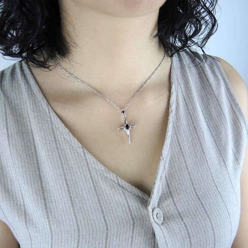 Lord' s Prayer Praying Hands Cross Necklace Pendant in Saudi Arabia