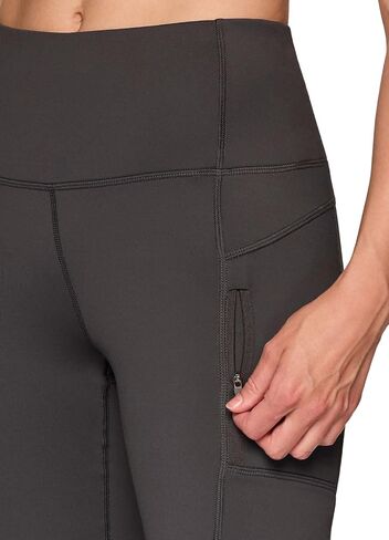 RBX Fleece Yoga Pants for Women, Fleece Lined Flare Leggings with Zipper Pockets Full Length Bootcut Workout Pants in Kuwait