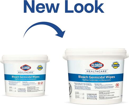 دلو مناديل مبللة للجراثيم من كلوركس للرعاية الصحية، عدد 110 (قد تختلف العبوة) in Kuwait