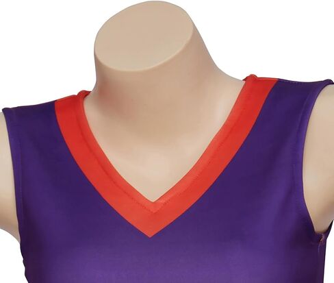 MyheroCos Kim Cheerleader Costume Uniform Sportswear Top and Skirt Set High School Cheerleading Outfit in Kuwait