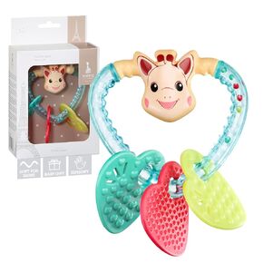 Sophie la girafe | Teething Ring | Made from Natural Rubber | Designed for Teething Babies | Awaken All 5 Senses | Easy to Clean