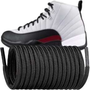 Endoto Shoe Laces for Air Jordan 12, Round Shoelaces Replacement for Sneaker Men Women Shoes
