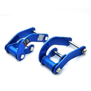 Rear Leaf Spring Comfort Double Shackles for Hilux REVO 2015-2023， Left or Right Rearward Shackle Bracket Kit
