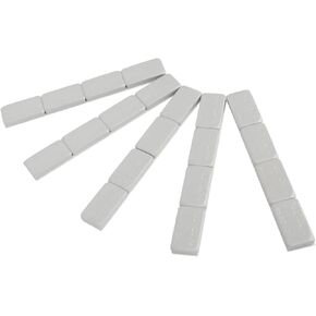 Eisen 1oz,Stick on Adhesive Wheel Weights,144pcs,36strips/Box,Grey