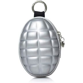 Grenade Shaped Keys Holder Wallets,KeyChain Pouch Novelty Zipper Coin Purse Keys Housekeeper