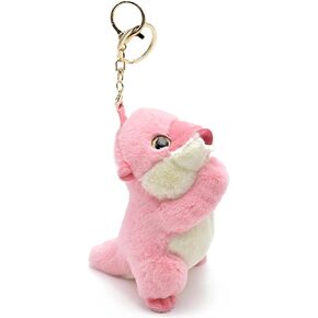 Plush Otter Stuffed Animals Beaver Keychains Ornaments Pendant Key Chains in Kuwait