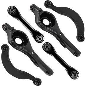 SCITOO 6pcs Suspension Kit Lower Control Arm Upper Control Arm 2000-2011 for Ford Focus