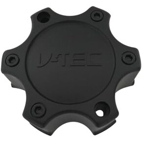 V-TEC Matte Black Wheel Center Cap SCREWS NOT INCLUDED C326-6CL C326-6CL C326-HW6CL C326-MB6CL LG0902-14