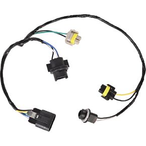 Headlight Wiring Harness Headlight Wire Harness Assembly Compatible with 2008-2012 Chevy Malibu Replacement 645-539 Front Right or Left Lamp Socket Wire (1PCS)