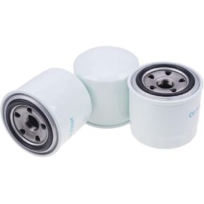 JZGRDN 3PK Oil Filter HH160-32093 16271-32090 100805 Compatible with Kubota B,F, KX, RTV Models Grasshopper 928D 928D2 930D 930D2