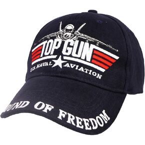 United States Naval Top Gun Cap | Stylish & Durable, Comfortable Baseball Cap for Men & Women | Perfect for Everyday, Officially Licensed, and Celebrates Naval Excellence and Skill Blue