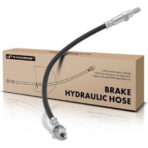 A-Premium Rear Center Brake Hydraulic Hose Compatible with Toyota Models - Tacoma 1995 1996 1997 1998 1999, with 6 Lug Wheels - Replace# 9094702784