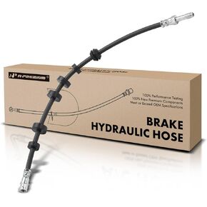 A-Premium Front Driver or Passenger Brake Hydraulic Hose Compatible with Select Audi Models - Q5 2009-2017, SQ5 2014-2017 - Replace# 8R0611707A