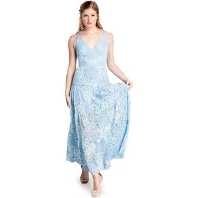 Dress the Population Women's Melina Bodycon Maxi Dress