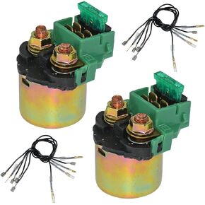 2PCS Starter Solenoid Relay Fit for Honda GL1100 GOLD WING INTERSTATE/ASPENCADE 1980-1983