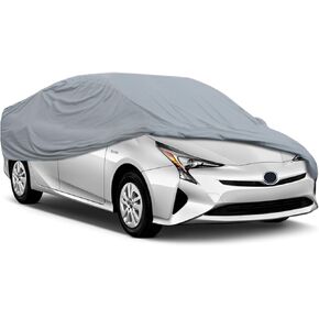 غطاء سيارة مناسب حسب الطلب من Motor Trend لسيارة Toyota Prius 2001-2018، حماية من جميع الأحوال الجوية للسيارات والشاحنات وسيارات الدفع الرباعي، مقاوم للأشعة فوق البنفسجية ومقاوم للماء ومقاوم للخدش، غطاء مركبة للاستخدام الخارجي والداخلي in Kuwait