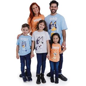 Bluey Mum Adult Womens Graphic T-Shirt Chilli Small