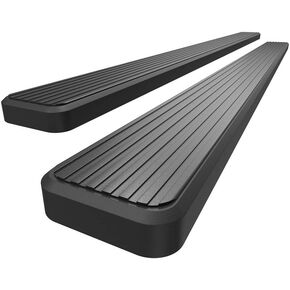 HD Ridez Running Board 5" Black Compatible with Ford Escape 2008-2012 & Mazda Tribute 08-11 & Mercury Mariner 08-10 (Nerf Bar Side Steps Side Bars)