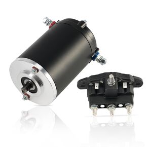 045-167567 Hydraulic Pump Motor with Dual-Polarity Reversing Solenoid 118246 Compatible with Lippert Component Leveling System 167576 Arrowhead 430-24001 Bosch F000MM0809