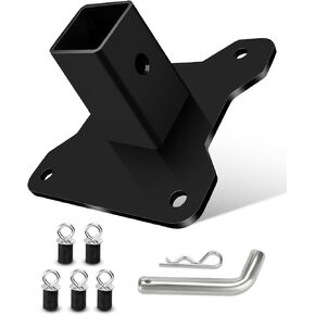 2" UTV Rear Receiver Hitch Plate Compatible with Polaris RZR XP1000 / XP 4 1000 2014-2024