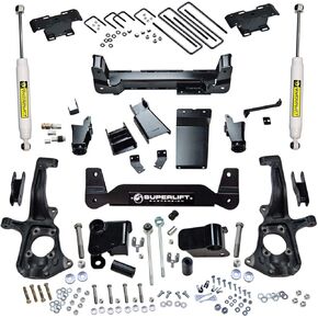 RealTruck SUPERLIFT SUSPENSION | 3356-1 | Rear Component Box | One Box of Multi Box Kit | Fits 2011-2019 Sierra / Silverado 2500HD / 3500 4WD with 6" Superlift Lift Kit