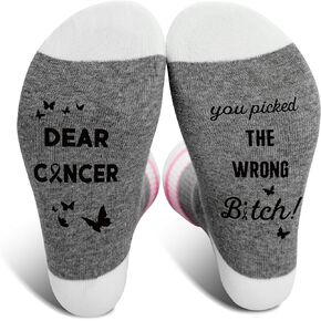 Breast Cancer Socks For Women