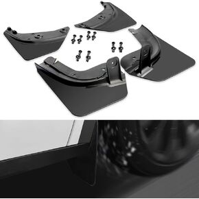 4Pcs for Tesla Model Y Mud Flaps Accessories 2024 2023 Splash Guards Tire Protector Mudguard No Drilling Required Mudflaps