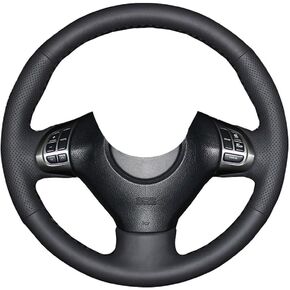 Eiseng DIY Stitching Steering Wheel Cover for Subaru Forester 2009 2010 2011 2012 2013 / Impreza 2008-2011 / Legacy 2008 2009 / Impreza WRX 2008-2014 Interior Accessories Genuine Leather