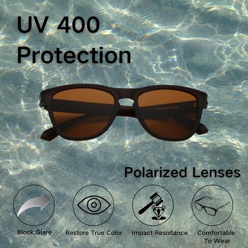 Sunglasses for Women Men,Polarized Sunglasses UV Protection,Classic Trendy Shades, Sun Glasses Driving Fishing Golf in Saudi Arabia