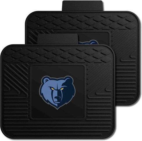 FANMATS 39917 NBA - مجموعة سجادات سيارة نيويورك نيكس 4 قطع من الفينيل | سجادات السيارة للمقعد الأمامي والمقعد الخلفي مع شعار الفريق in Saudi Arabia