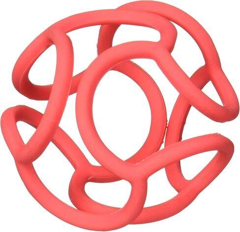 Teething Ring Tactile Sensory Ball Toy for Babies & Kids - Stretchy, Soft Non-Toxic Silicone - Ages 3 Months and up - Blue in Saudi Arabia