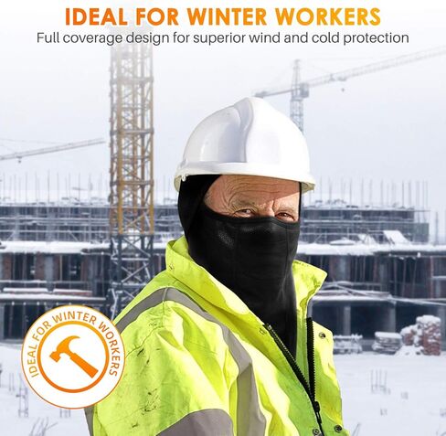 مجرفة ثلج قابلة للطي مقاس 39 بوصة من AstroAI وقناع تزلج مضاد للرياح للطقس البارد in Kuwait