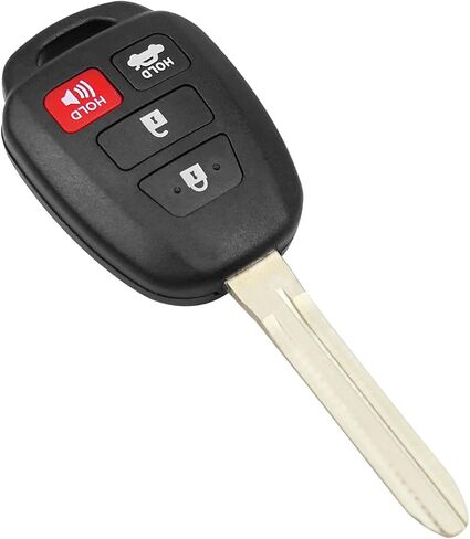 Key Fob for Toyota Corolla 2014-2019 for Toyota Camry 2014-2017 for Toyota Tacoma 2016-2018 4-Button Keyless Entry Remote Control Car Key Fob, FCC ID HYQ12BDM, HYQ12BEL2, Replace 89070-02880 H in Saudi Arabia