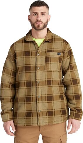 Timberland PRO Men's Gritman Check Heavy-Weight Fleece Shirt in Saudi Arabia