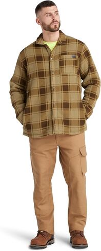 Timberland PRO Men's Gritman Check Heavy-Weight Fleece Shirt in Saudi Arabia