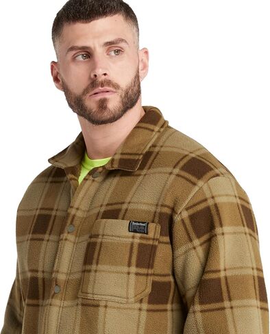 Timberland PRO Men's Gritman Check Heavy-Weight Fleece Shirt in Saudi Arabia