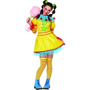Spirit Halloween Killer Klowns from Outer Space Adult Shorty Costume | Officially Licensed | Clown Cosplay