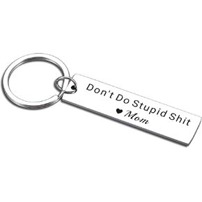 هدايا عيد الحب لابنتها-لا تفعل غبي sh t المفاتيح، هدايا لابن من أمي، هدايا عيد الحب للأطفال، أفضل الهدايا لفتاة تبلغ من العمر 20 عامًا، سلاسل مفاتيح مضحكة للفتيات، هدايا عيد ميلاد للمراهقين in Kuwait