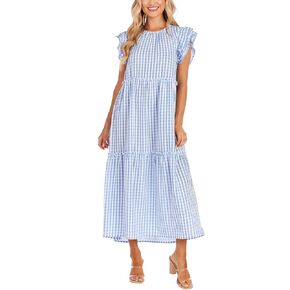 Mud Pie Women's Bardot Maxi Dress