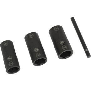 Lisle 13050 Flip Socket Set, 4 pc.