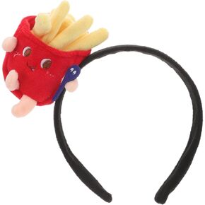 FRCOLOR French Fries Headbands Spa Headpiece cartoon Washing Face Headwear Halloween Cosplay Accessories headband for Women Girls