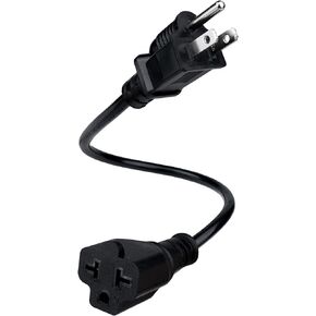 Heavy Duty NEMA 5-15 to 6-20 EV Charger Power Adapter Cord, for Electric car Charger Nema 6-20 Adapter EV Charger Extension Cord Connect 5-15P Household Outlet to 6-20R EV Charger Plug