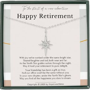 HOPE LOVE SHINE Best Teacher Appreciation Gift Jewelry From Student • Thank You Teacher Necklace Gift For Women • Teachers Gift Box From Graduate • College Profesor Mentor Advisor Coach gift ideas