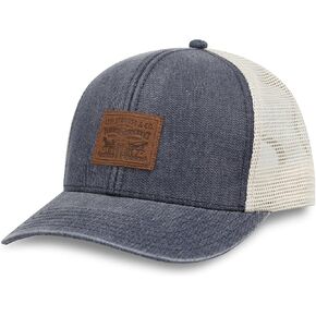 Levi's Men's Classic Style Logo Trucker Hat-Adjustable, Lightweight