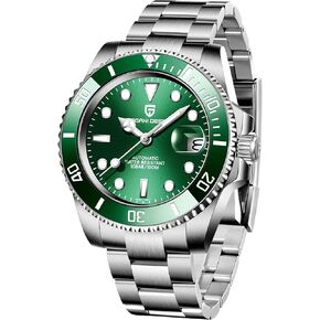 CEYADG Pagani Design Watches for Men Japan NH35 Movement Automatic Watch 40mm Stainless Steel Diver Waterproof Sapphire Crystal Sport Mens Watches