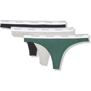 Calvin Klein Women's Balance Cotton Stretch Thong Panties, 3 Pack